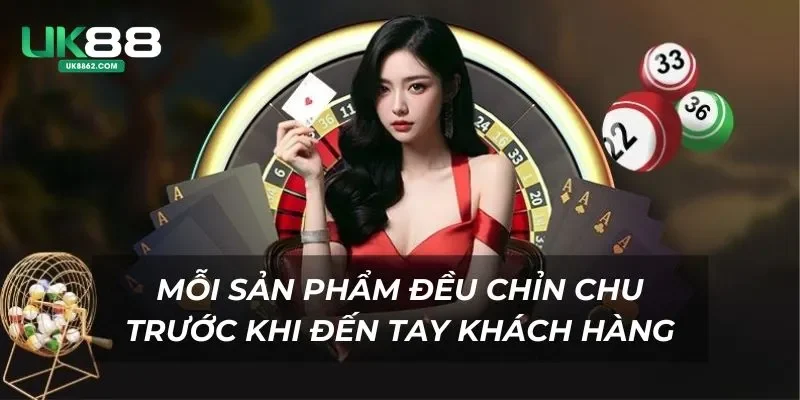Mỗi sản phẩm đều chỉn chu trước khi đến tay khách hàng