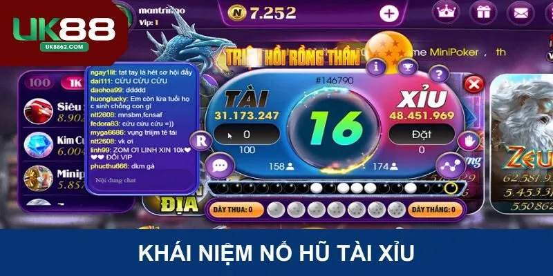 Tìm hiểu khái niệm game nổ hũ tài xỉu