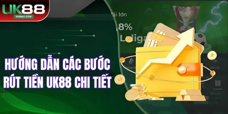 Hướng dẫn các bước rút tiền UK88 chi tiết
